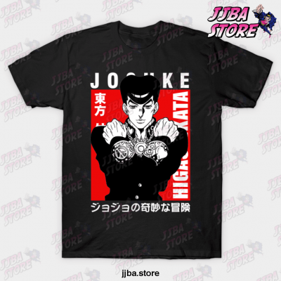 Josuke Higashikata T-Shirt Black / S