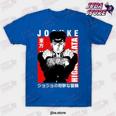 Josuke Higashikata T-Shirt Blue / S