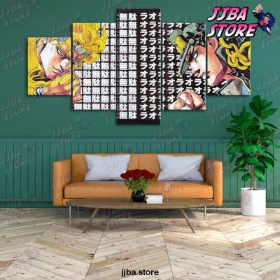 Modular Canvas 5Pcs Paintings Home Decor Pictures Jojo Bizarre Adventure Modern Printed Posters For