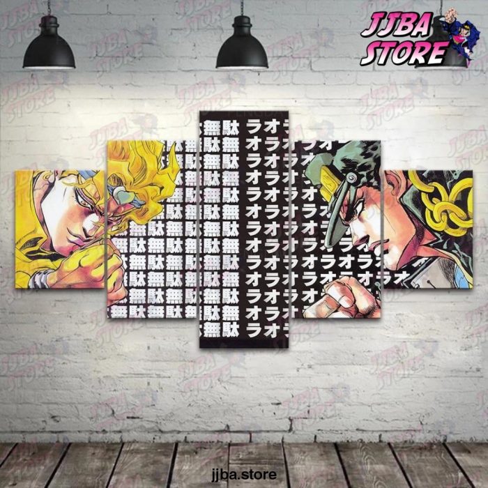 Modular Canvas 5Pcs Paintings Home Decor Pictures Jojo Bizarre Adventure Modern Printed Posters For