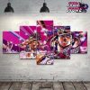 Modular Canvas Pictures Poster Fight Jojo Bizarre Adventure Cool Prints Painting Home Decor Wall Art