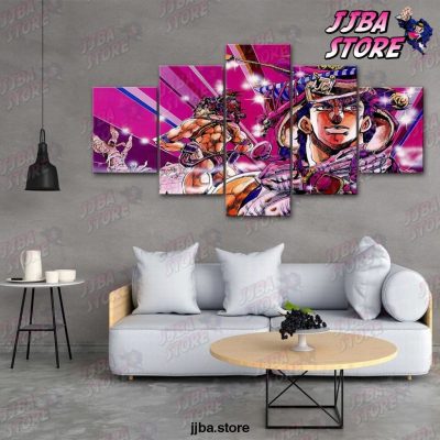 Modular Canvas Pictures Poster Fight Jojo Bizarre Adventure Cool Prints Painting Home Decor Wall Art