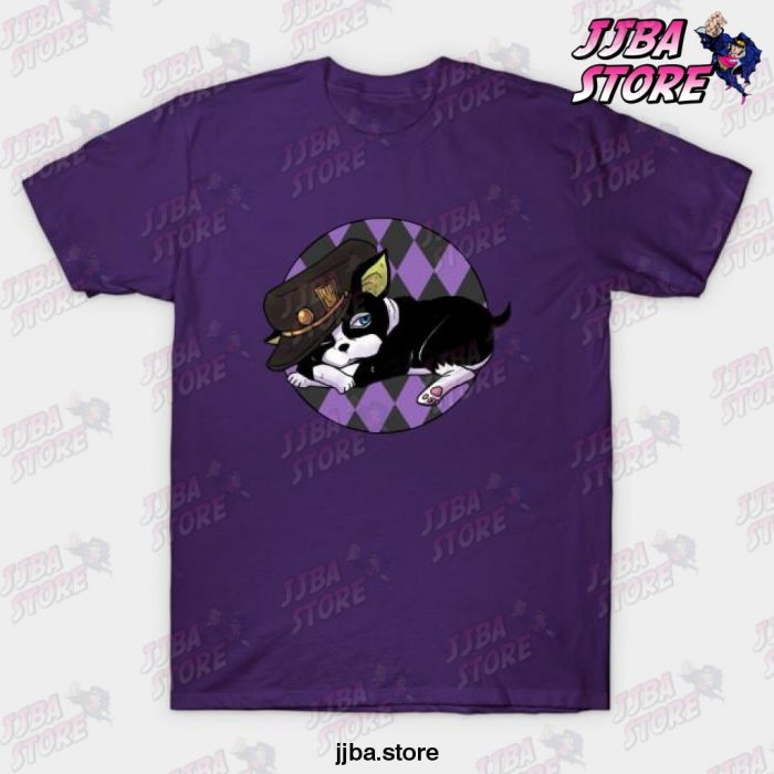 Ora Iggy Jojos Bizarre Adventure T-Shirt Purple / S