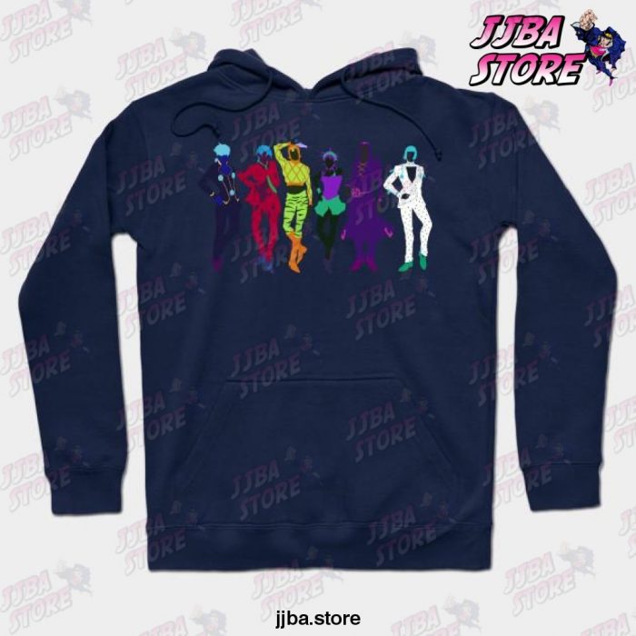 Passione Gang Hoodie Navy Blue / S