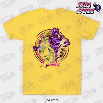 Plantinum Jotaro T-Shirt Yellow / S