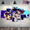 Wall Art Home Decoration Fight Jojo Bizarre Adventure Canvas 5 Piece Paintings Pictures Hd Prints