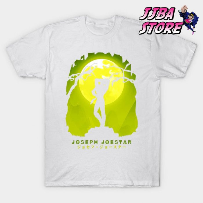 Jjba Joseph Joestar Shadow T-Shirt White / S