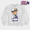 Jojos Chibi Jotaro Sweatshirt White / S