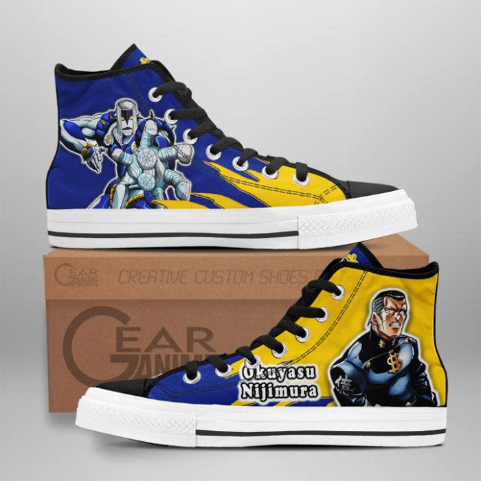 Okuyasu Nijimura High Top Shoes - JJBA Store