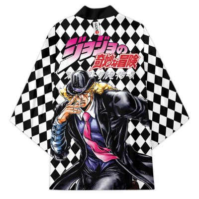 Robert Speedwagon Kimono Shirts Custom Anime JJBAs Merch Clothes