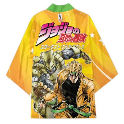 Dio Brando Kimono Shirts Anime JJBAs Merch Clothes