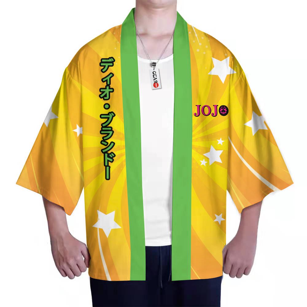 Dio Brando Kimono Shirts Anime JJBAs Merch Clothes - JJBA Store