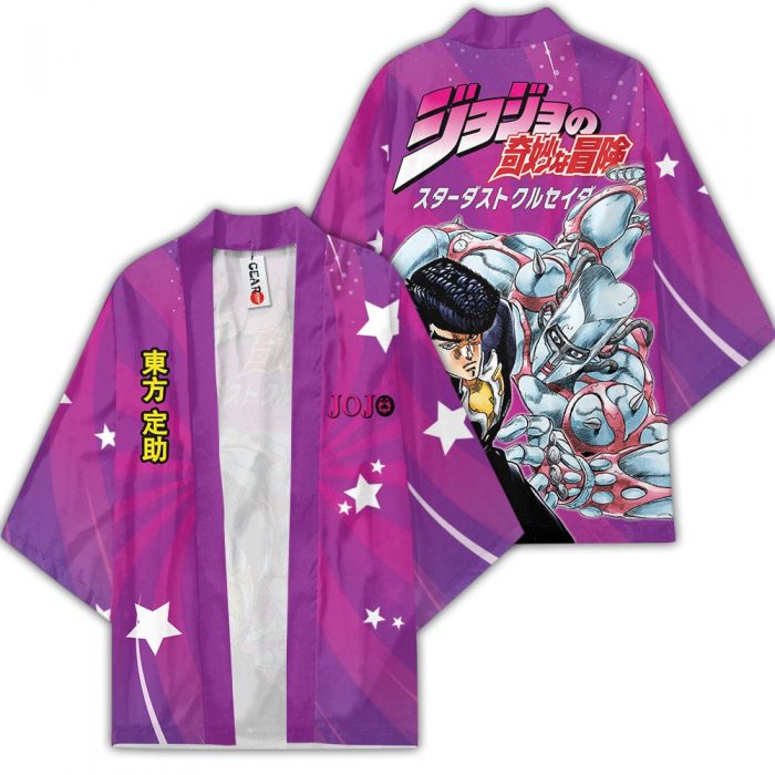 Josuke Higashikata Kimono Shirts Anime JJBAs Merch Clothes