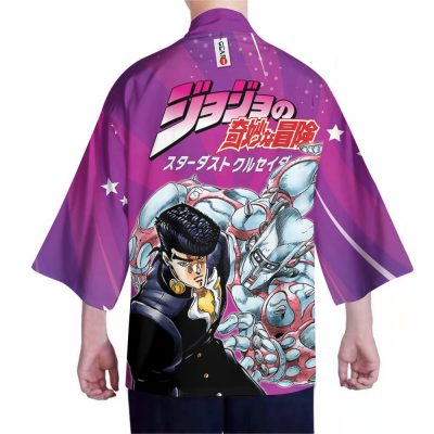 Josuke Higashikata Kimono Shirts Anime JJBAs Merch Clothes
