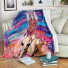 Trish Una Spicy Lady Jojo's Bizarre Adventure Blanket