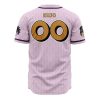 Jotaro Kujo Star Platinum JBA CWA AOP Baseball Jersey BACK Mockup - JJBA Store