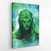 Trippy Auratic Dio Jojo’s Bizarre Adventure Canvas Print Wall Art