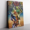 Trippy Enrico Pucci C-Moon Jojo’s Bizarre Adventure Canvas Print Wall Art