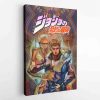 Trippy Giorno Giovanna Golden Wind Jojo’s Bizarre Adventure Canvas Print Wall Art