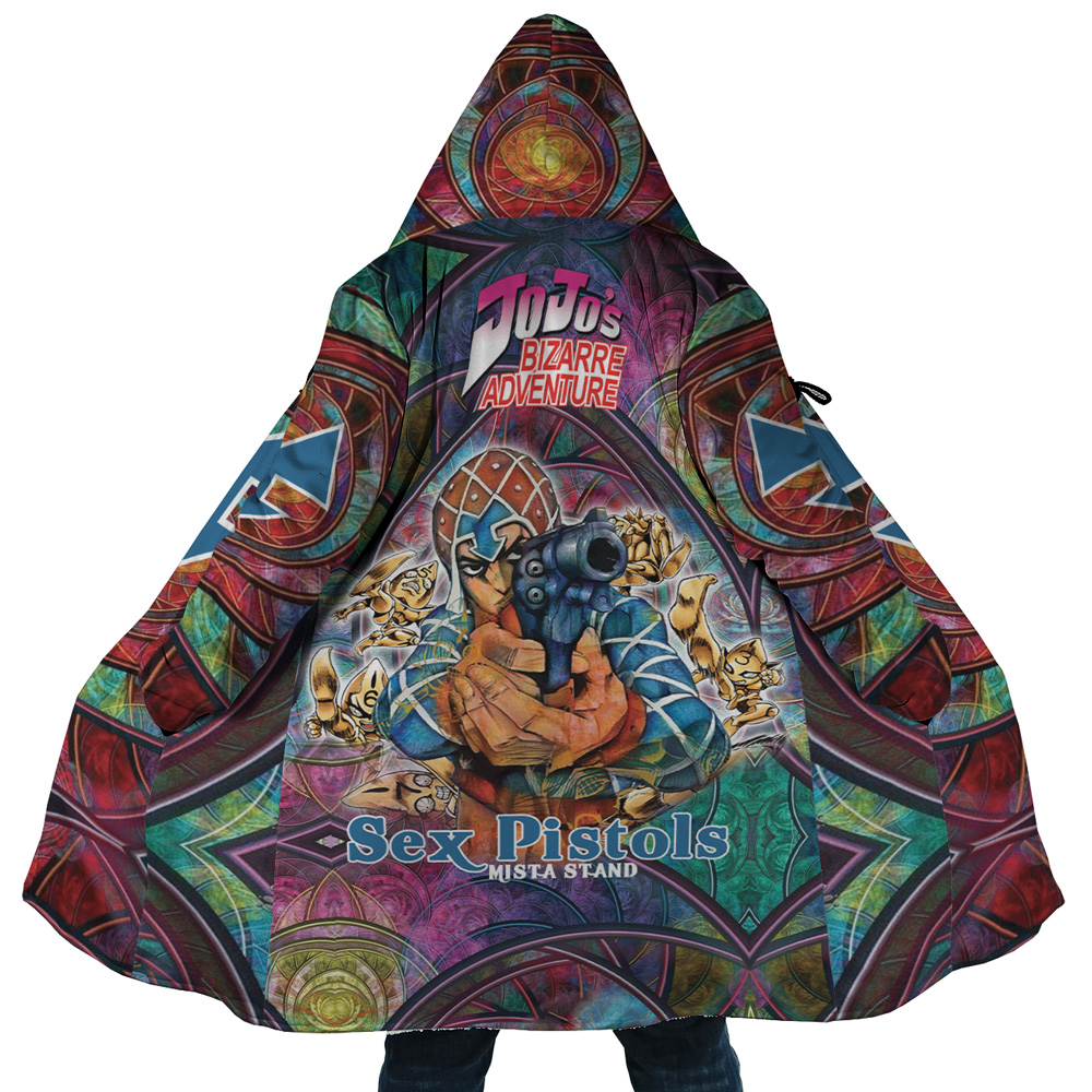 Trippy Guido Mista Six Bullets Jojo’s Bizarre Adventure Dream Cloak Coat -  JJBA Store