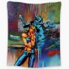 Trippy Jolyne Cujoh Stone Ocean Jojo’s Bizarre Adventure Tapestry