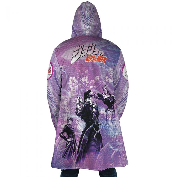 Trippy Lucid Stardust Crusaders Jojo’s Bizarre Adventure Dream Cloak Coat