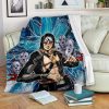 Risotto Nero Metallic Jojo's Bizarre Adventure Blanket