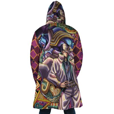 Trippy Jotaro Kujo JoJo's Bizarre Adventure Dream Cloak Coat
