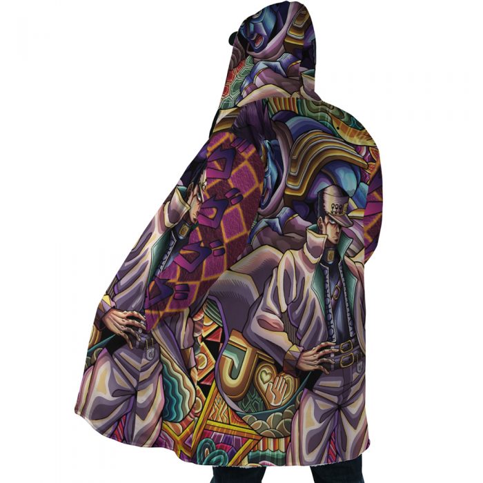 Trippy Jotaro Kujo JoJo's Bizarre Adventure Dream Cloak Coat