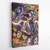 Trippy Jotaro Kujo JoJo's Bizarre Adventure Canvas Print Wall Art