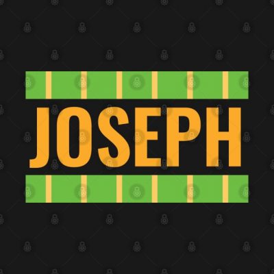 Joseph Joestar Jojo Minimalist Logo Hoodie Official Cow Anime Merch