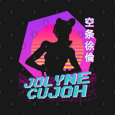 Jolyne Cujoh Vaporwave Hoodie Official Cow Anime Merch