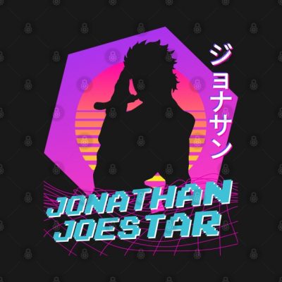 Jonathan Joestar Vaporwave Hoodie Official Cow Anime Merch