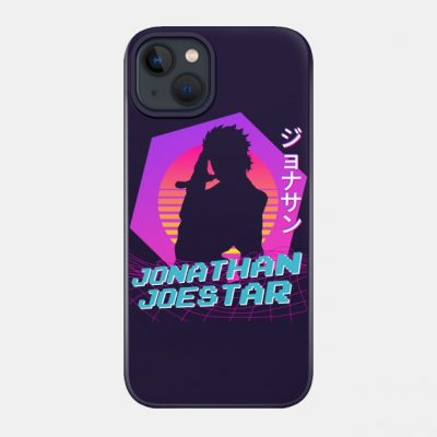 Jonathan Joestar Vaporwave Phone Case Official Cow Anime Merch
