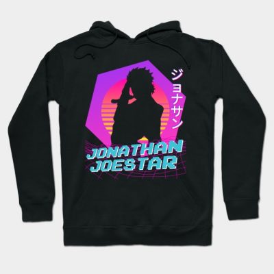 Jonathan Joestar Vaporwave Hoodie Official Cow Anime Merch