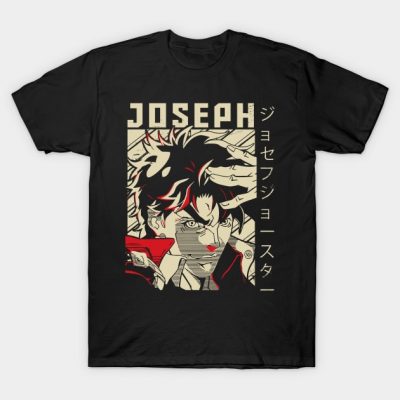 Joseph Joestar T-Shirt Official Cow Anime Merch