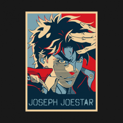 Joseph Joestar T-Shirt Official Cow Anime Merch