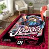 Jojo s Bizarre Adventure Area Rug JOJO Carpet Anime Rug Holiday Gifts Rugs For Living Room 2 - JJBA Store