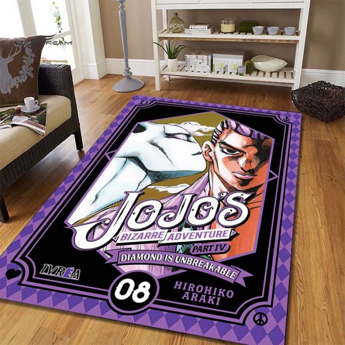 Jojo s Bizarre Adventure Area Rug JOJO Carpet Anime Rug Holiday Gifts Rugs For Living Room 20 - JJBA Store