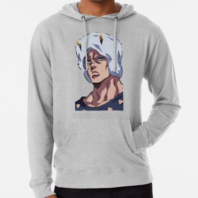 Weather Report From Jojo'S Bizarre Hoodie Official Cow Anime Merch