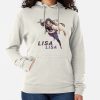 Jojo'S Lisa Lisa Sticker Hoodie Official Cow Anime Merch